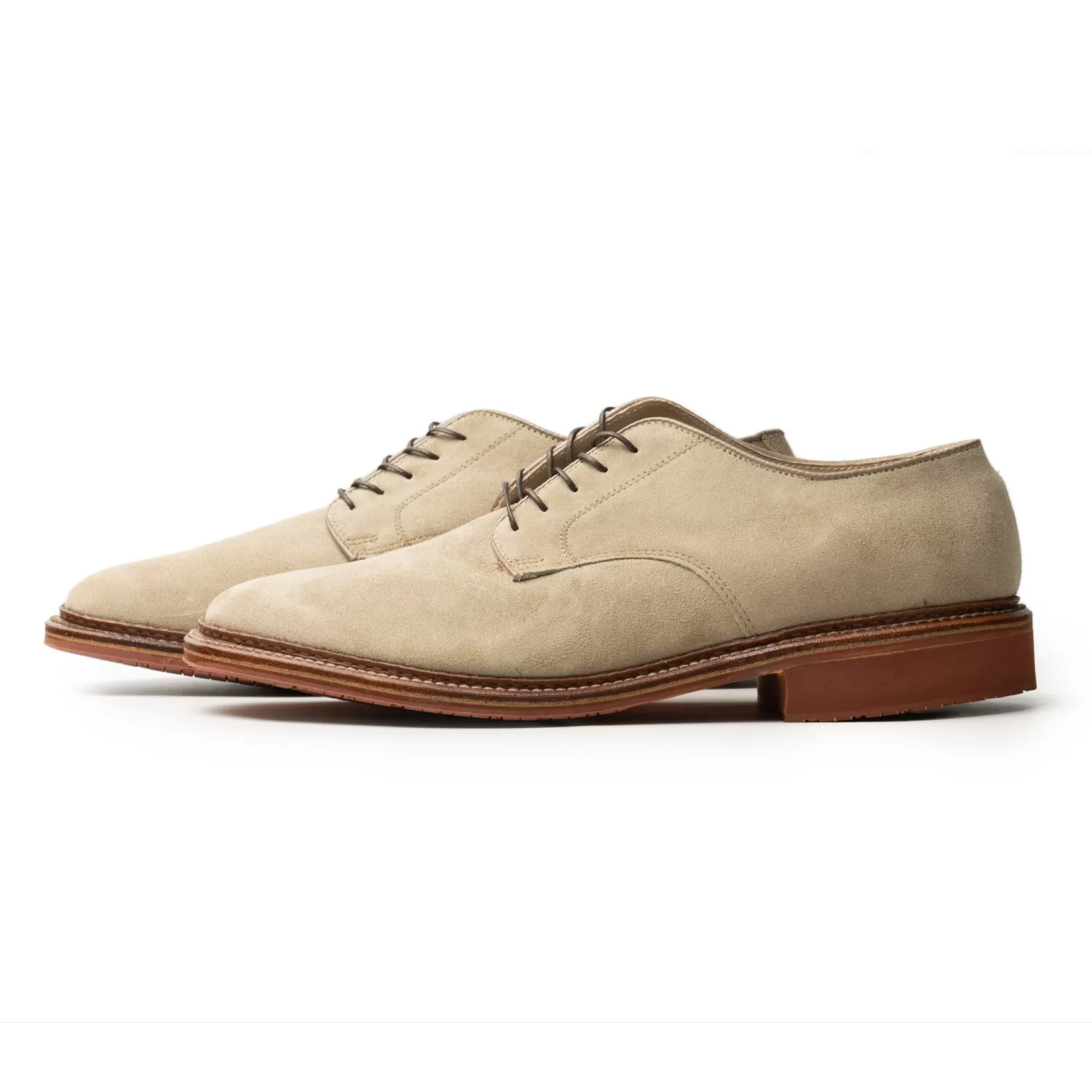 Alden Alden<x Clutch Cafe Milkshake Suede Blucher w/ Redbrick Sole 96702L