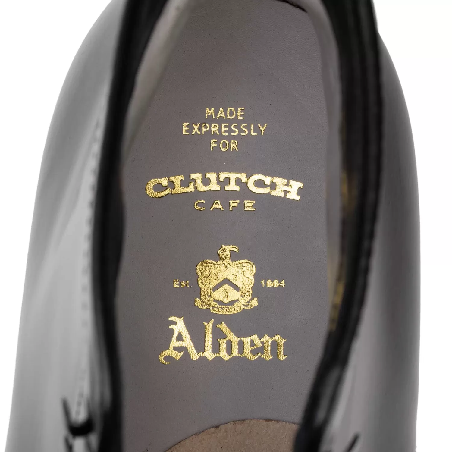 Alden Alden<x Clutch Cafe Tanker Boot Black Shell Cordovan M2905HC