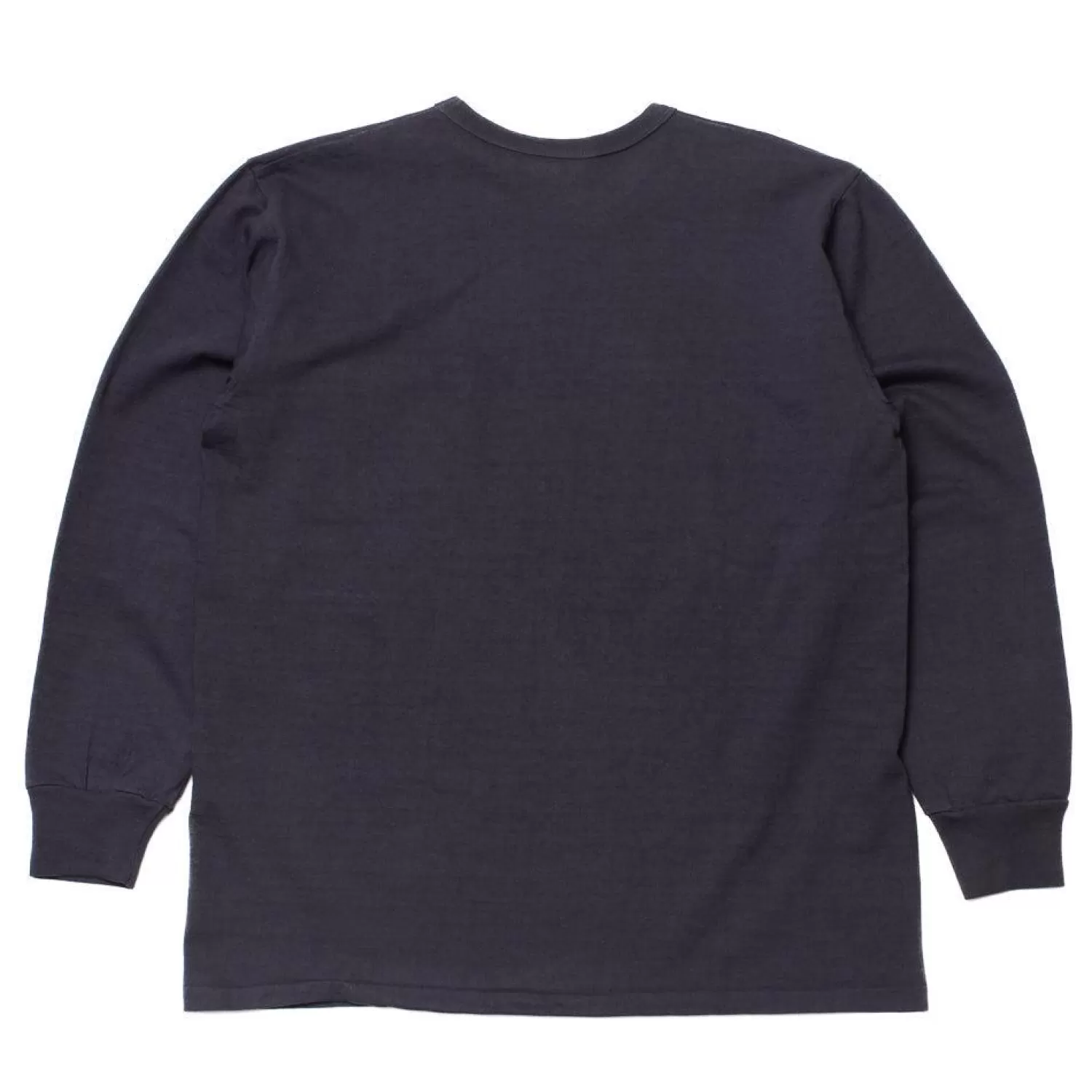 Allevol T-shirts & Undershirts<Heavy Duty Crew Neck Square Pocket L/S T-shirt Navy