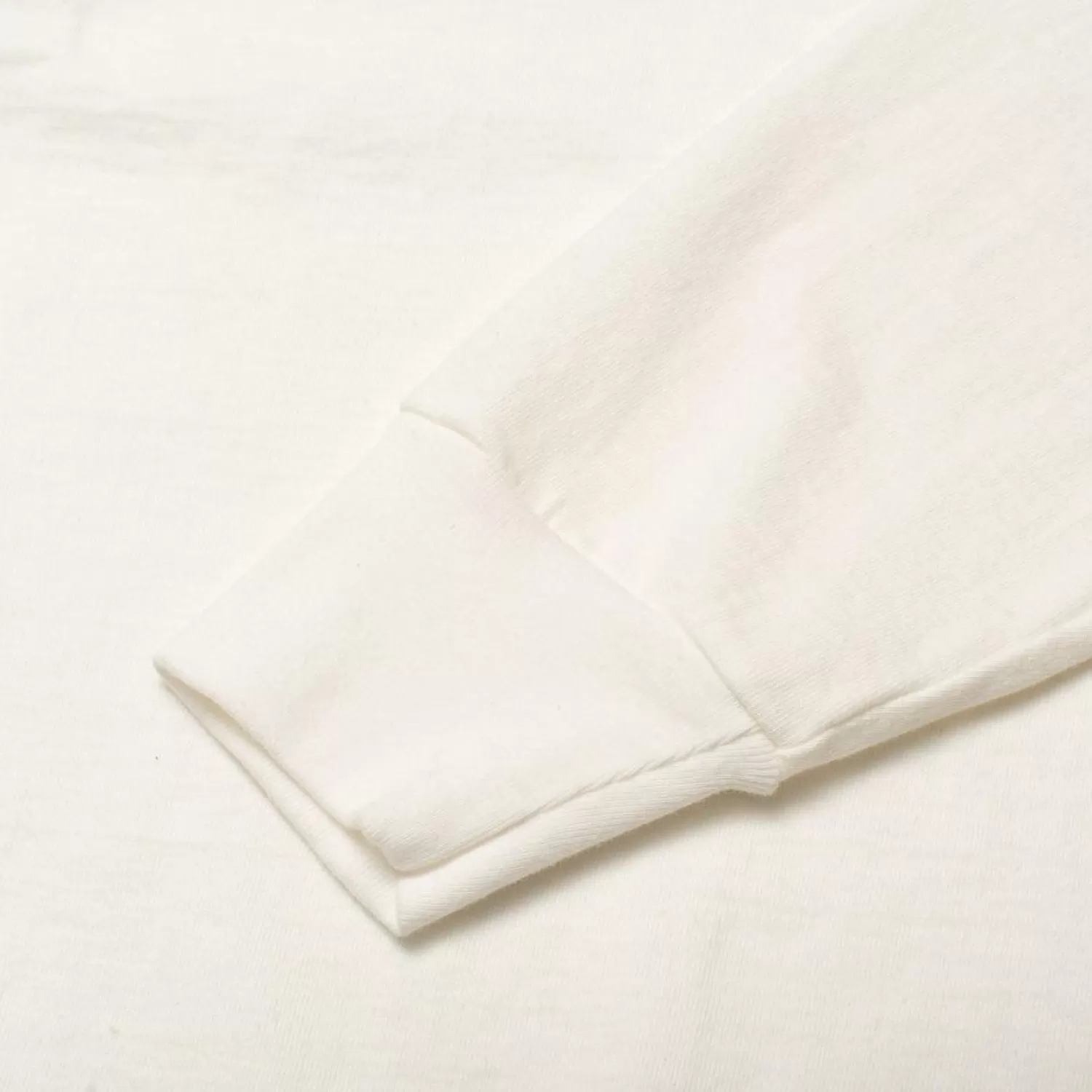 Allevol T-shirts & Undershirts<Heavy Duty Crew Neck Square Pocket L/S T-shirt White