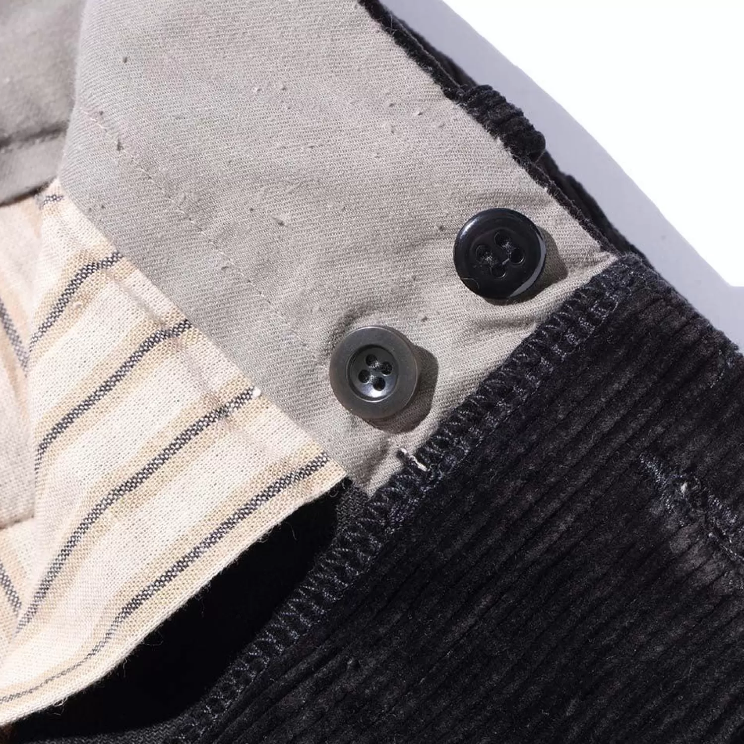 Belafonte Ragtime Clothing Pants & Trousers | Chinos<Hi Back Corduroy Trousers Black