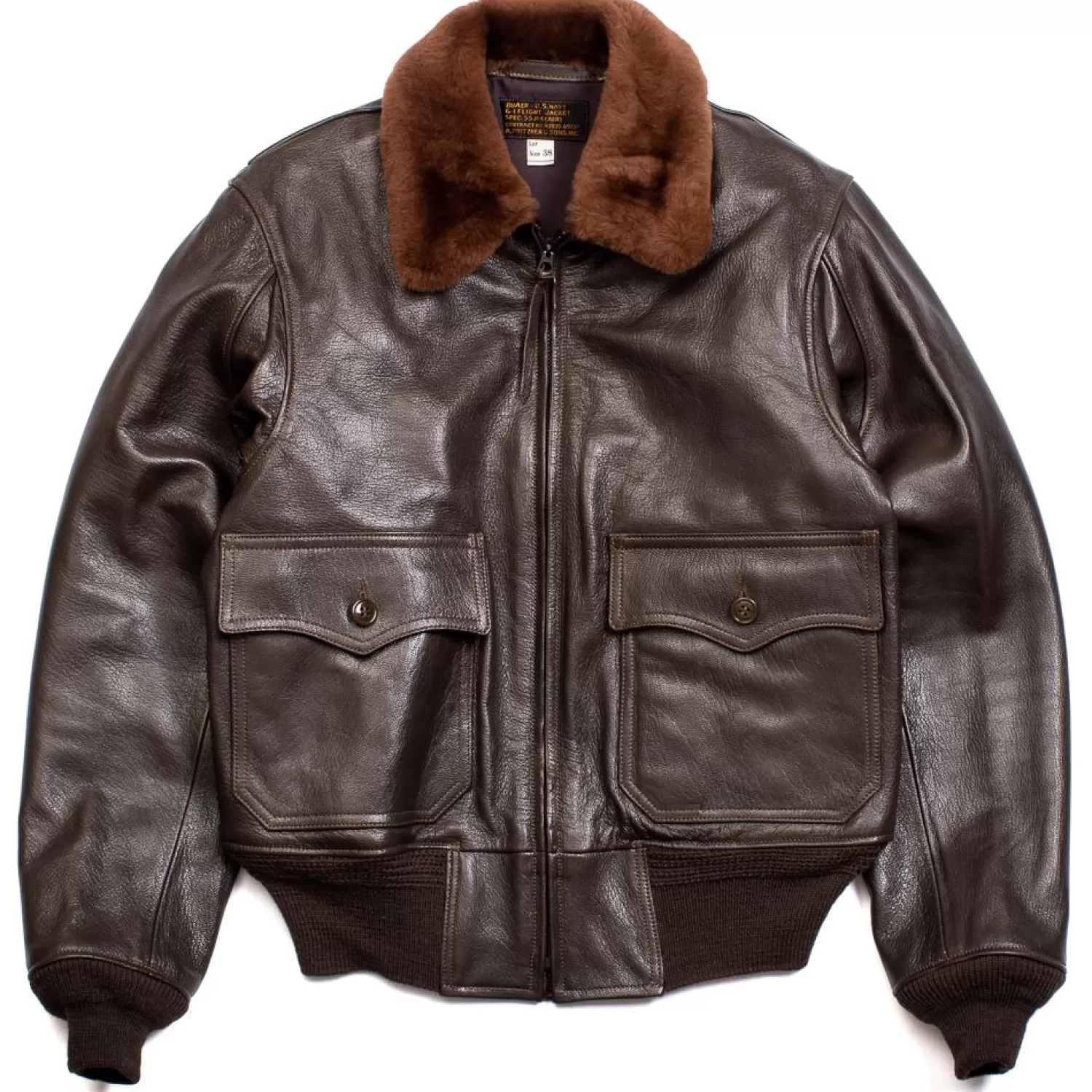 Buzz Rickson's Leather Jackets | Jackets And Coats<Type G-1 Spec 55J-14 A.Pritzker Brown