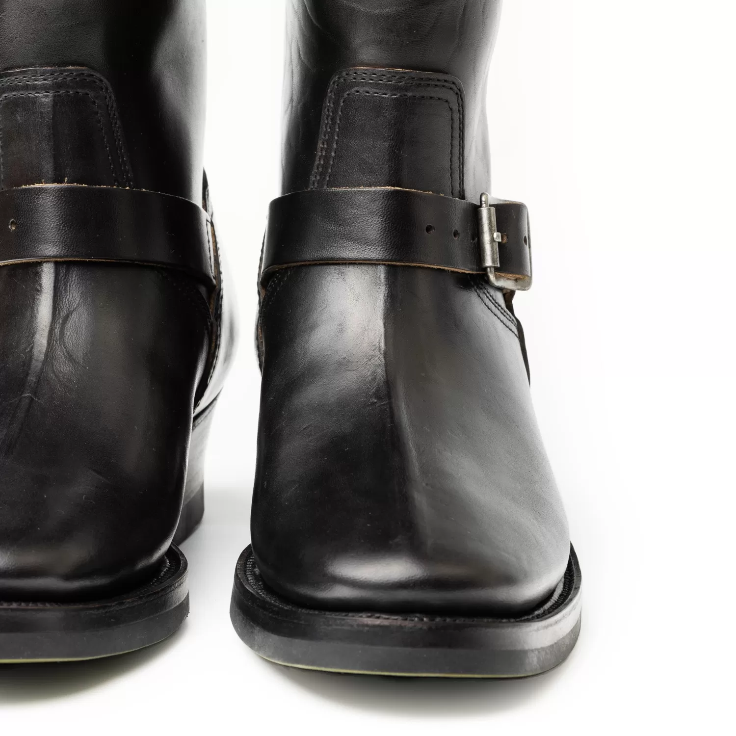 Clinch by Brass Tokyo Clinch<Clinch Engineer Boots CN Soft-toe Last OD Black Horsebutt