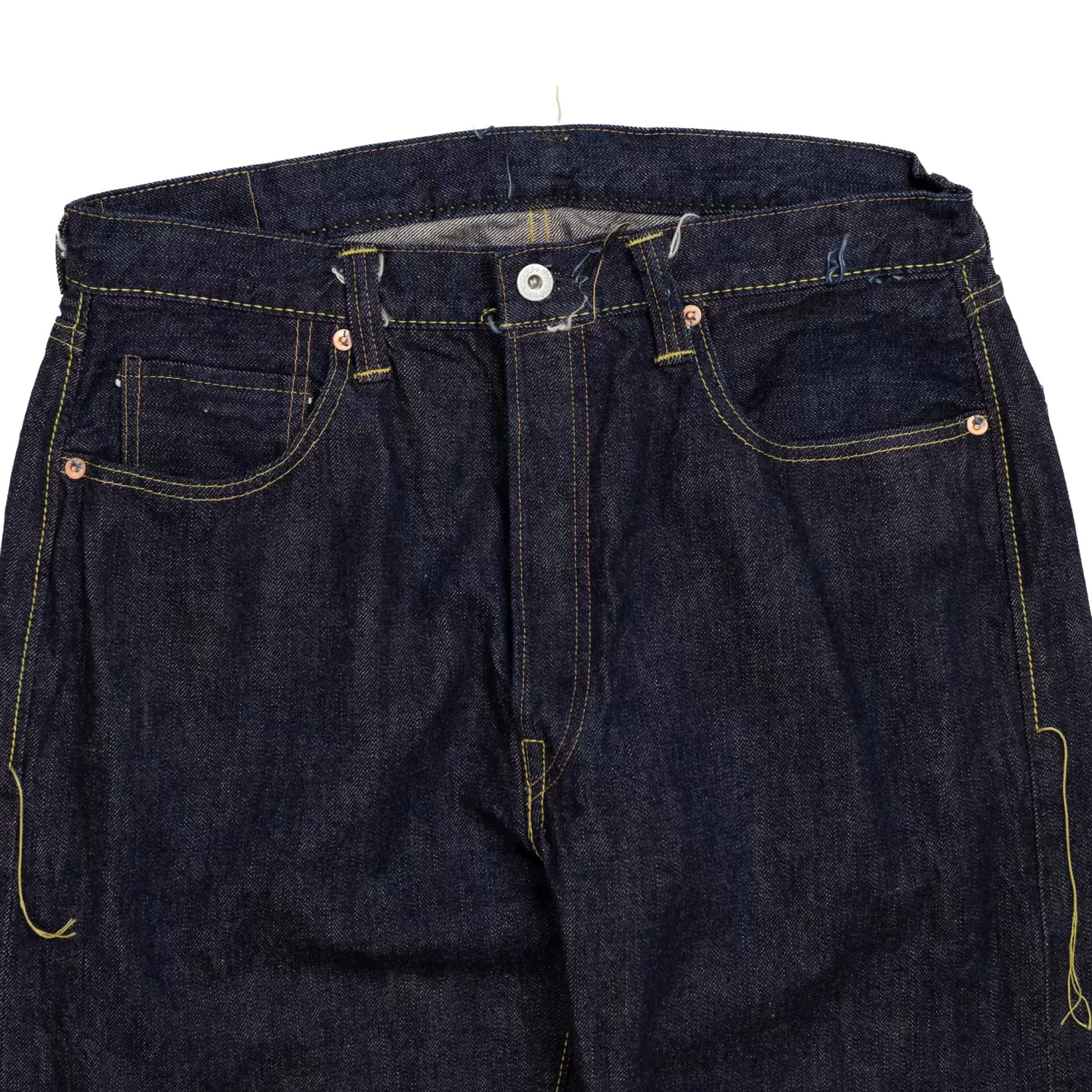 Full Count Jeans | Jeans<S0105 WWII Model Brown Cotton Denim Jeans Indigo