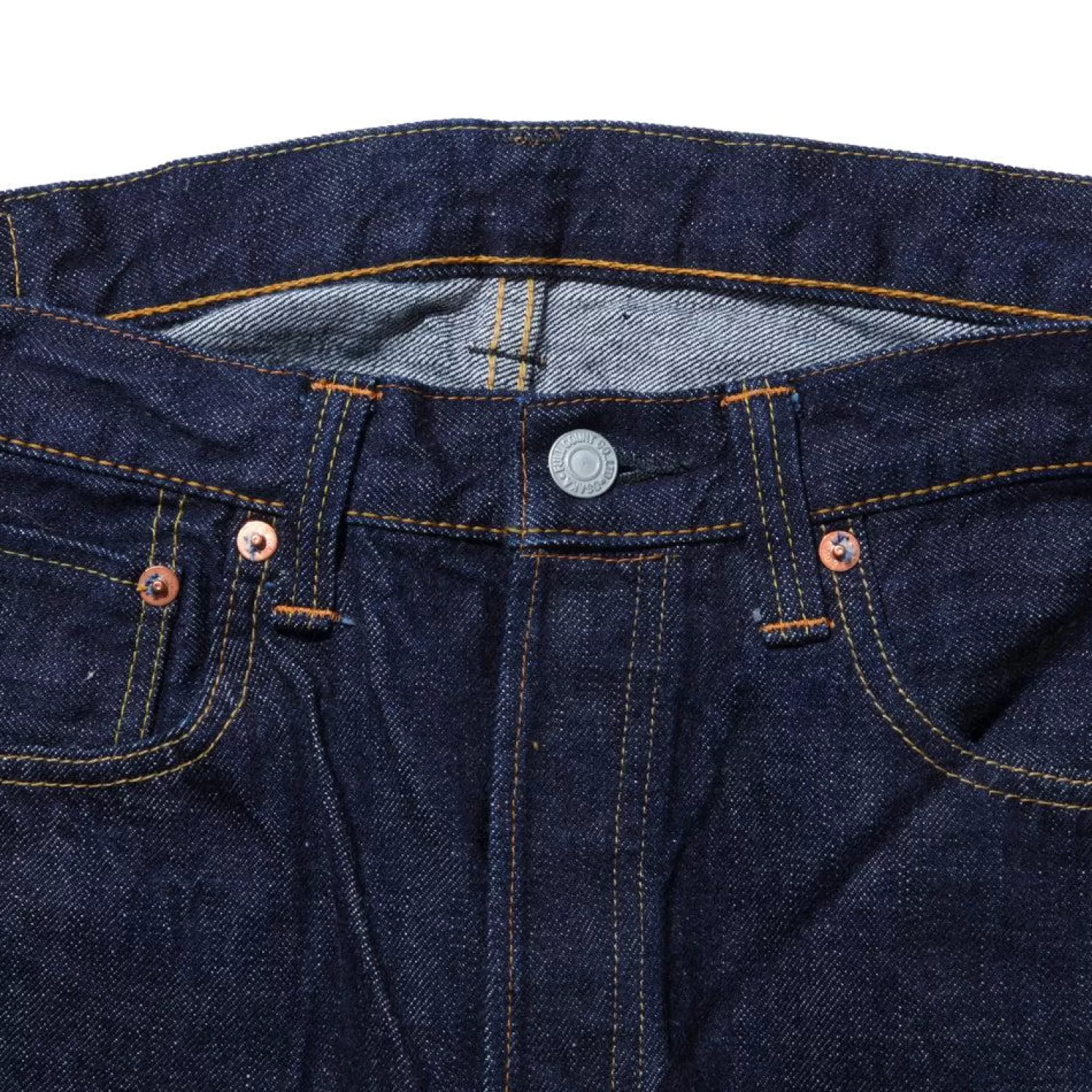 Full Count Jeans | Jeans<0105W New Loose Straight Jean 13.7oz (One Wash)