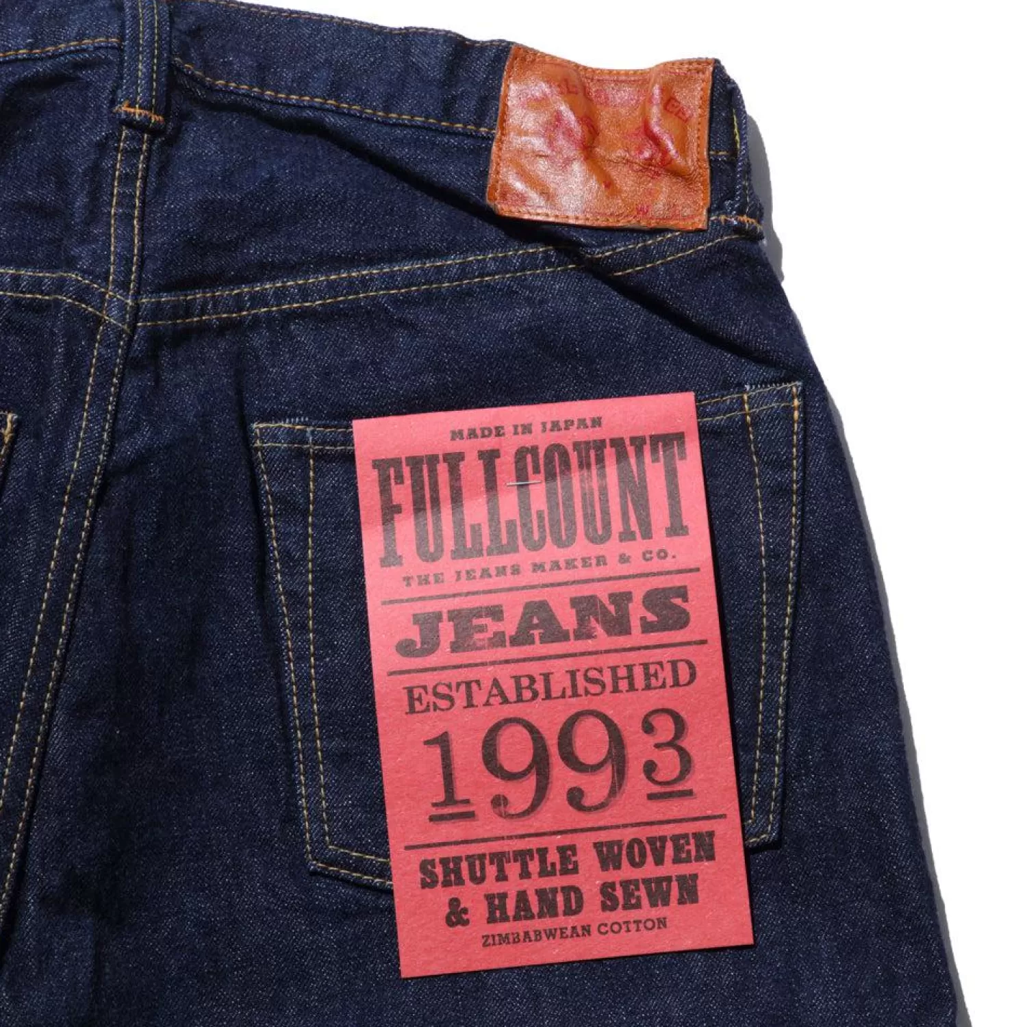 Full Count Jeans | Jeans<0105W New Loose Straight Jean 13.7oz (One Wash)