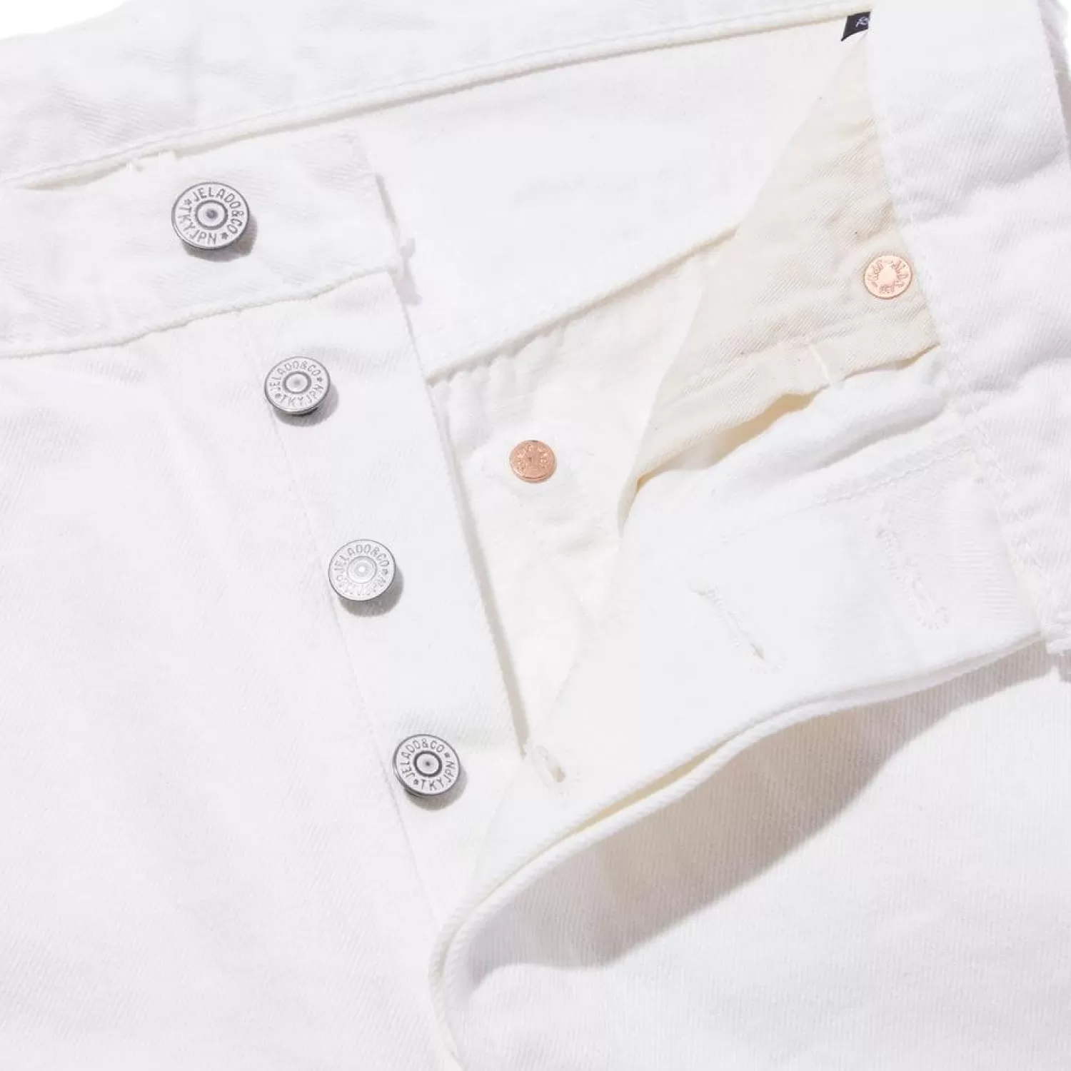 Jelado Jeans | Jeans<'Age of Longing' 301 XX Denim Jean White One Wash