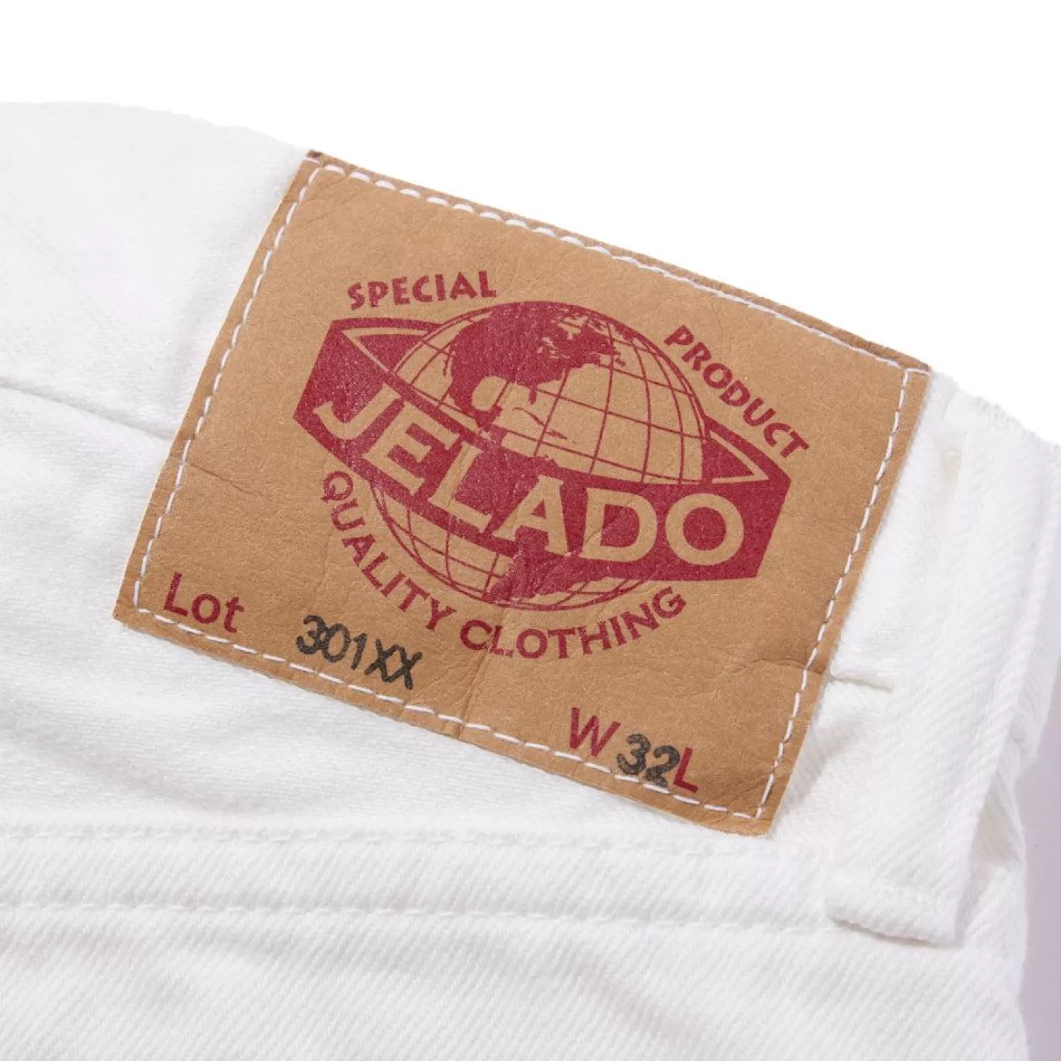 Jelado Jeans | Jeans<'Age of Longing' 301 XX Denim Jean White One Wash