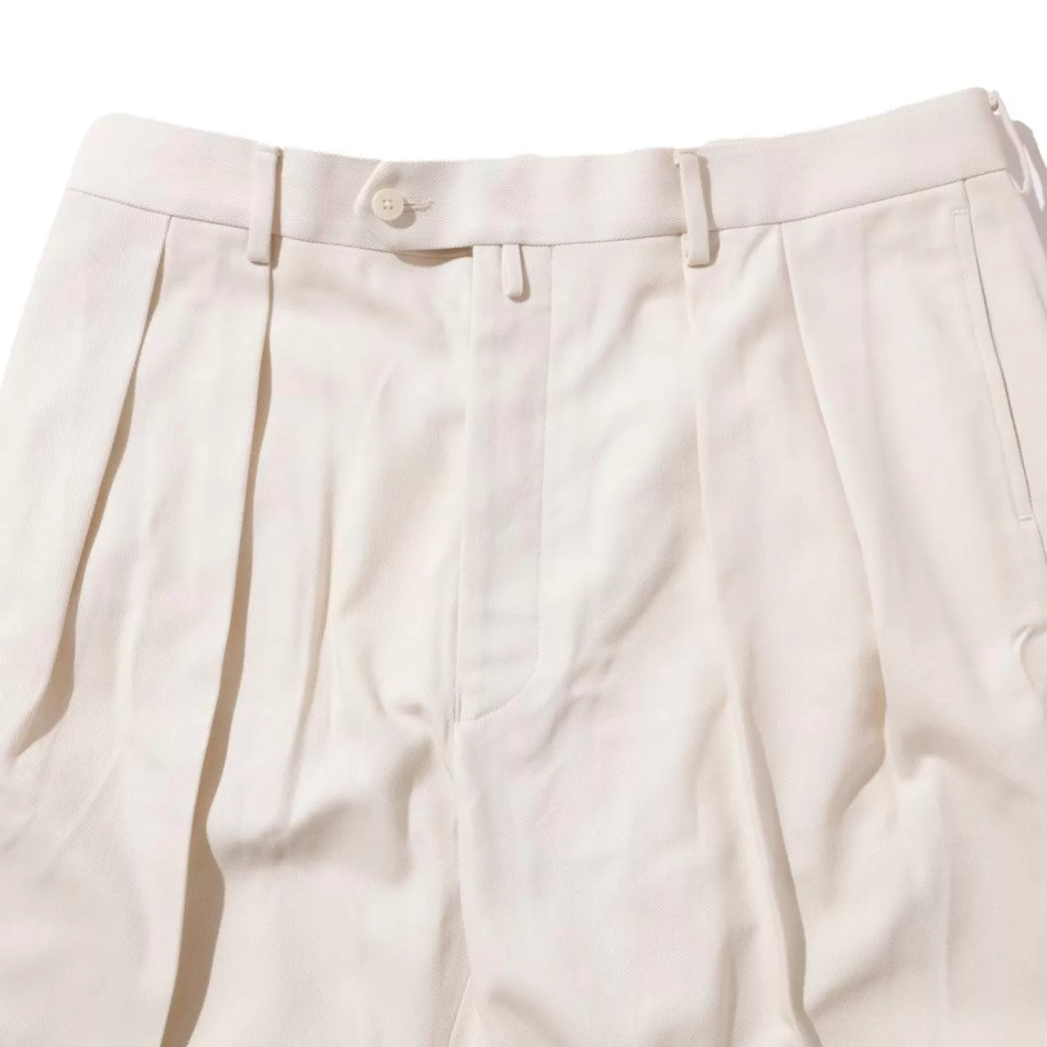 NEAT Pants & Trousers<3PLY Organic Katsuragi Standard Type 1 Ivory