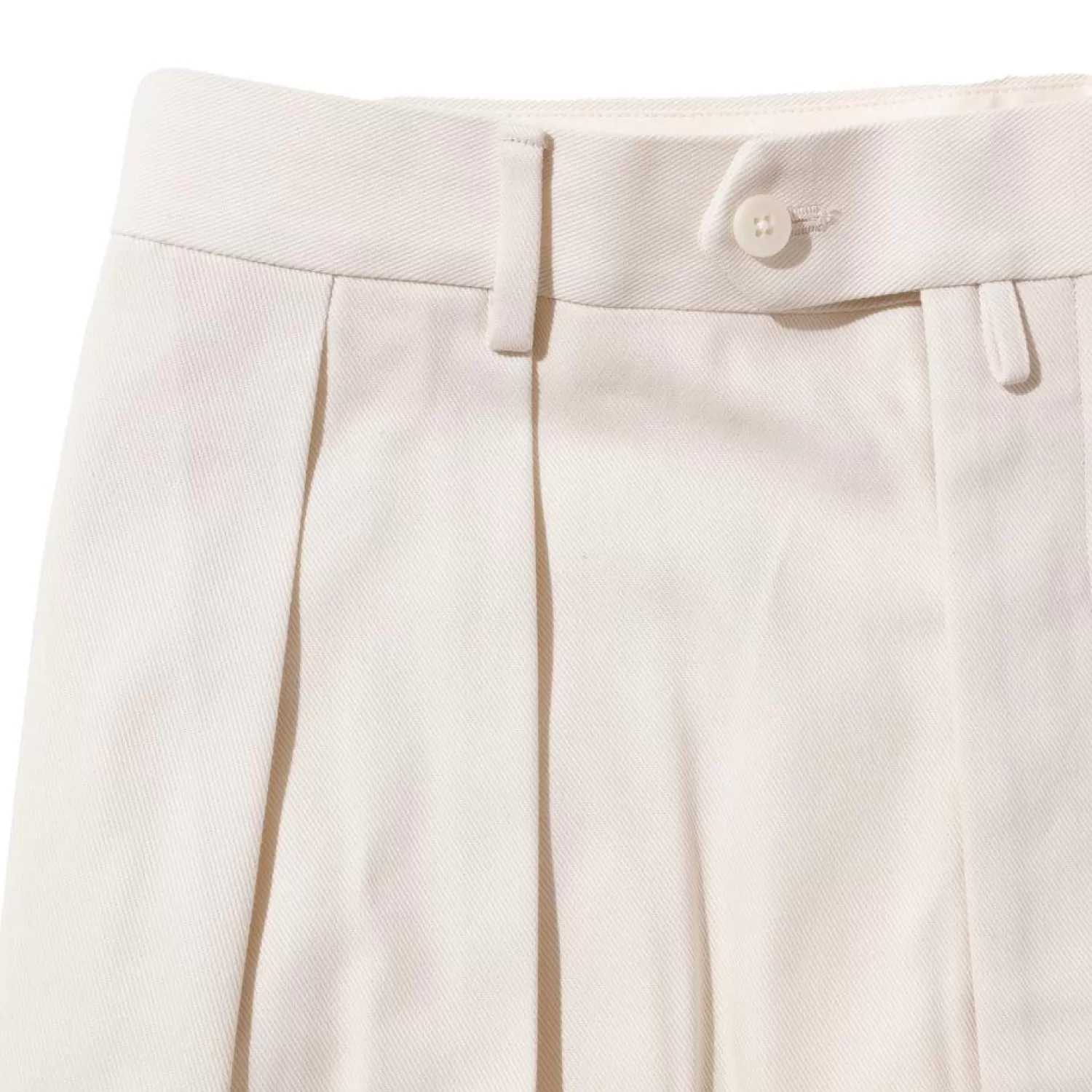 NEAT Pants & Trousers<3PLY Organic Katsuragi Standard Type 1 Ivory