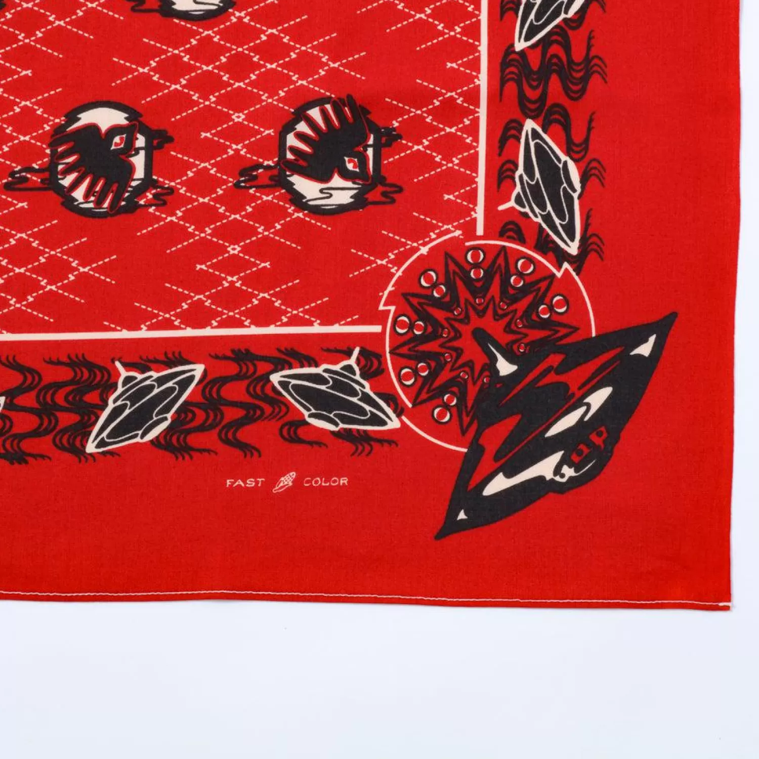 One Ear Brand Bandanas<Operation Mindfuck Turkey Red Bandana