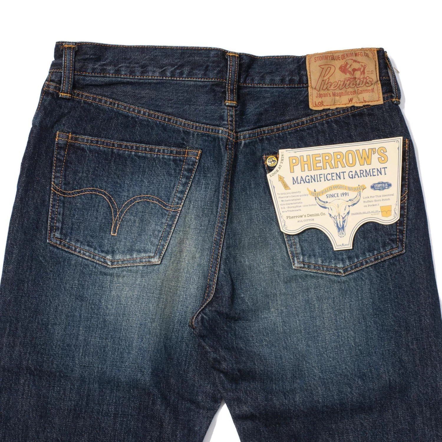 Pherrow's Jeans | Jeans<466 Vintage Wash 13.5oz Jean