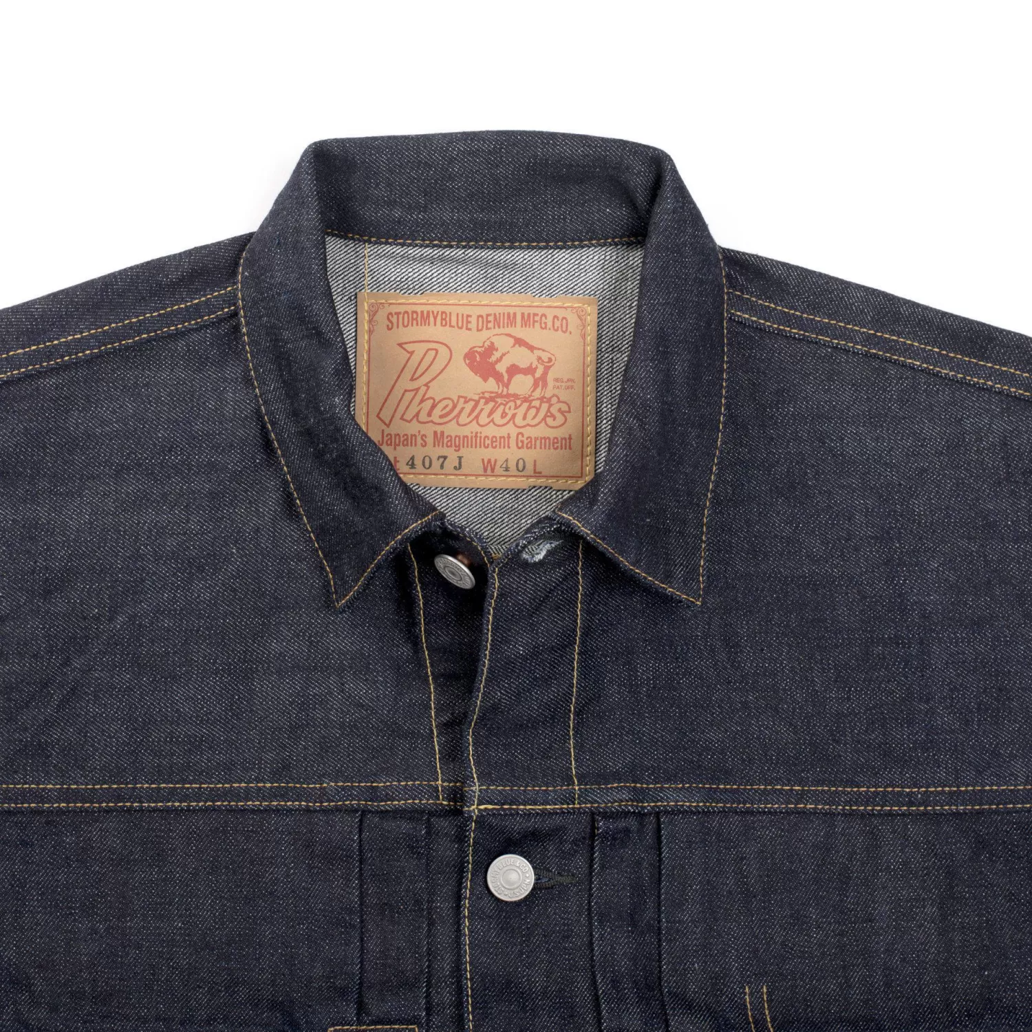 Pherrow's Jackets And Coats | Jacket<407J Type II Denim Jacket