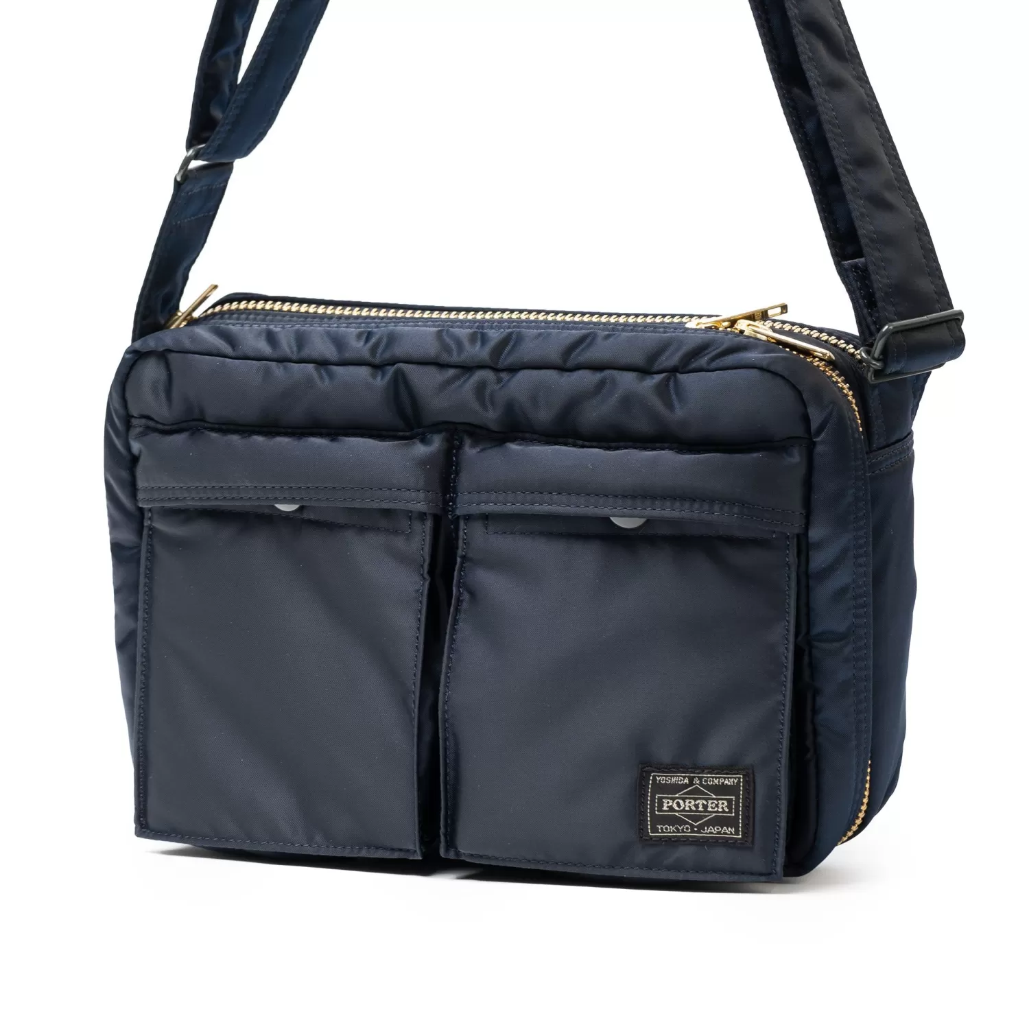 Porter Yoshida & Co Porter Yoshida & Co<Tanker Series Small Shoulder Bag Iron Blue