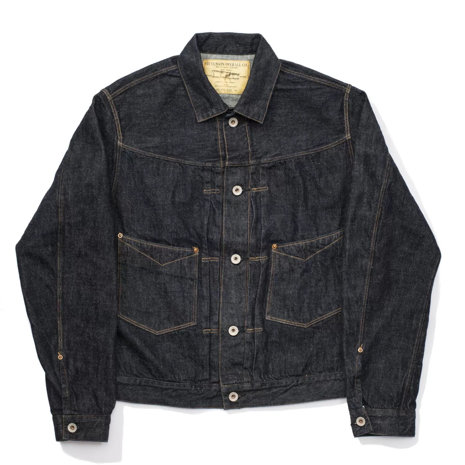 Stevenson Overall Jackets And Coats | Jacket<Saddle Horn Type II Indigo