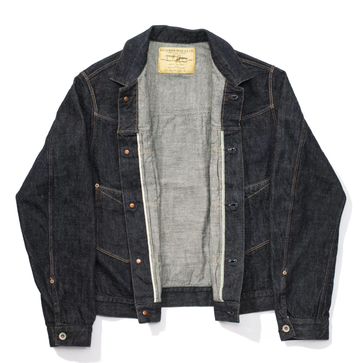 Stevenson Overall Jackets And Coats | Jacket<Saddle Horn Type II Indigo