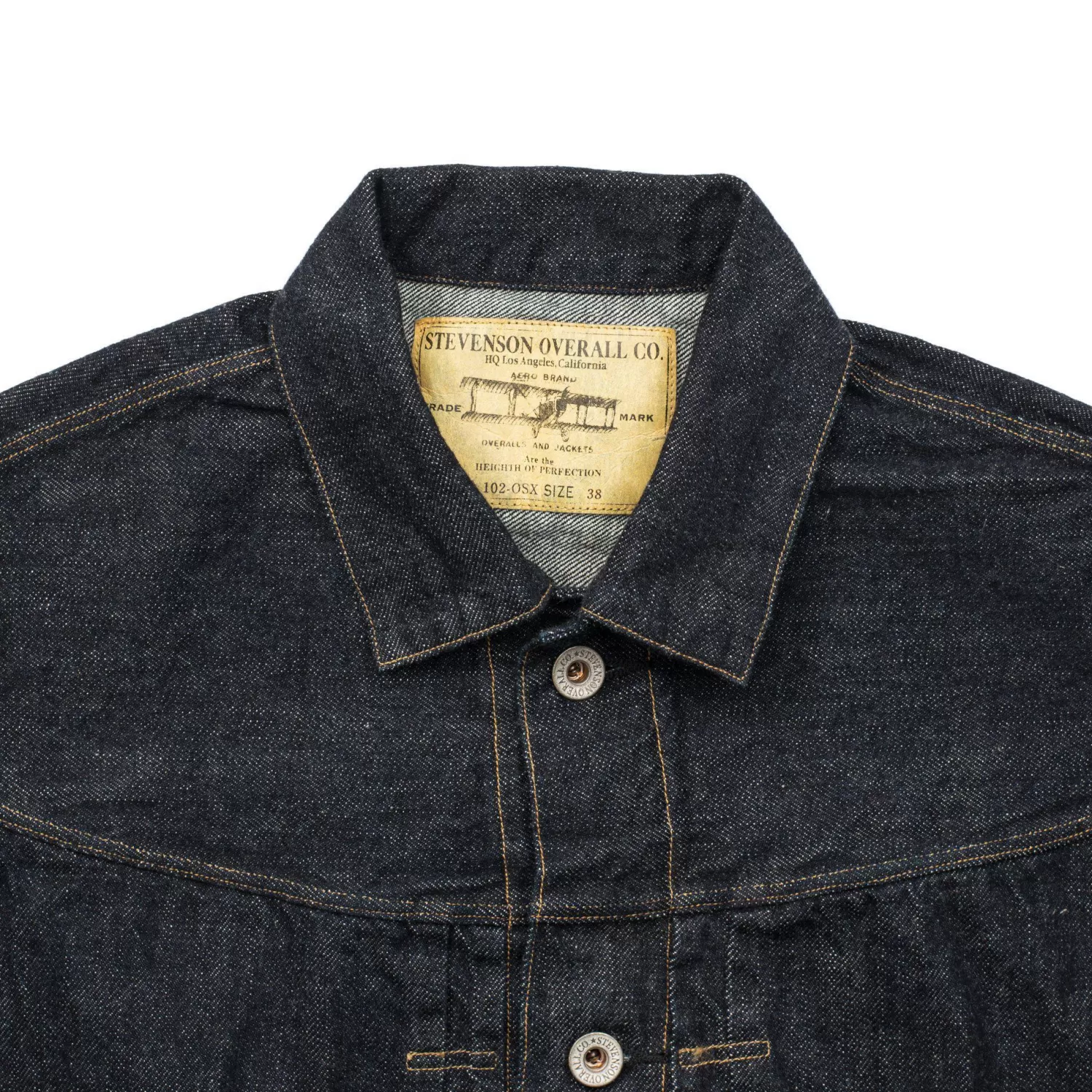 Stevenson Overall Jackets And Coats | Jacket<Saddle Horn Type II Indigo