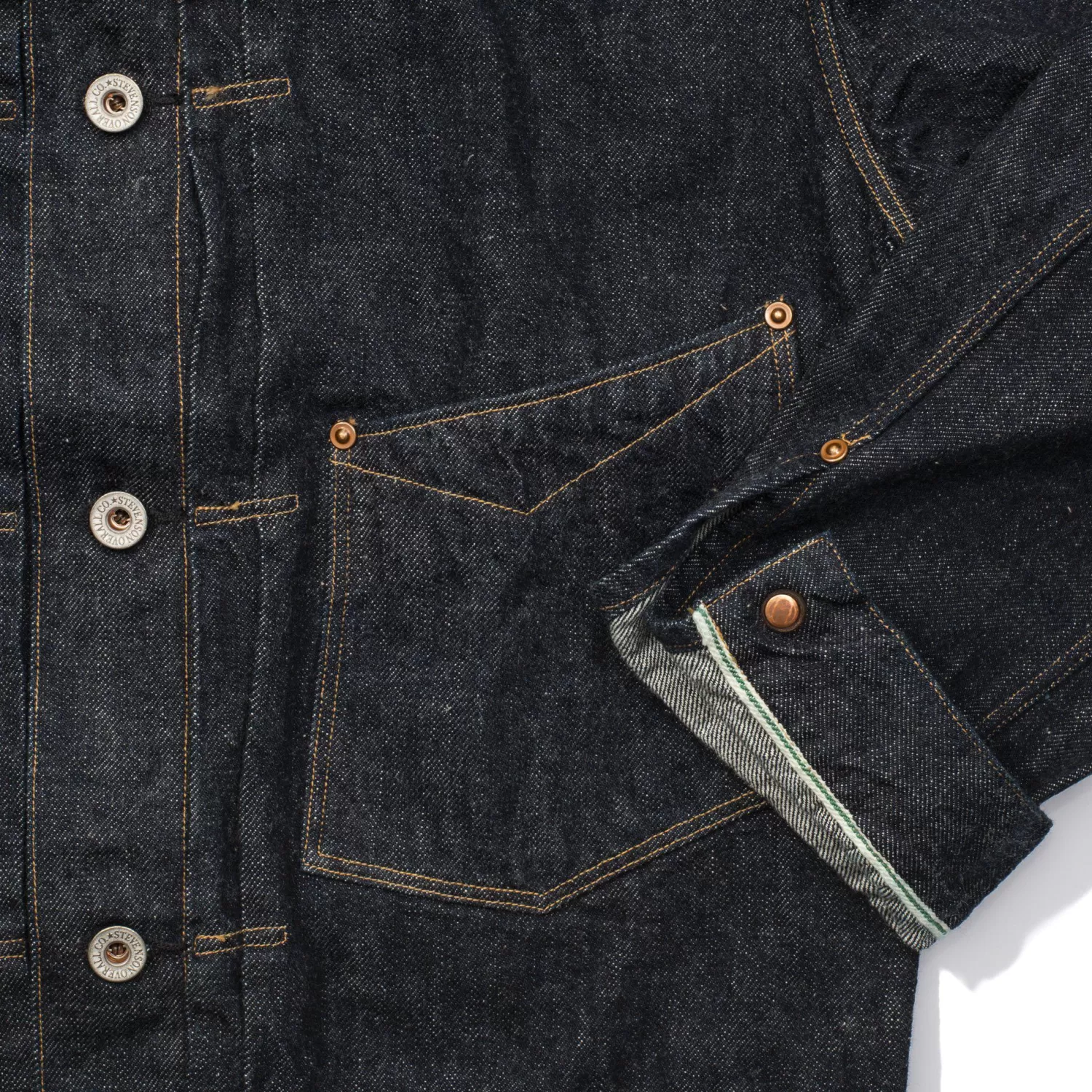 Stevenson Overall Jackets And Coats | Jacket<Saddle Horn Type II Indigo