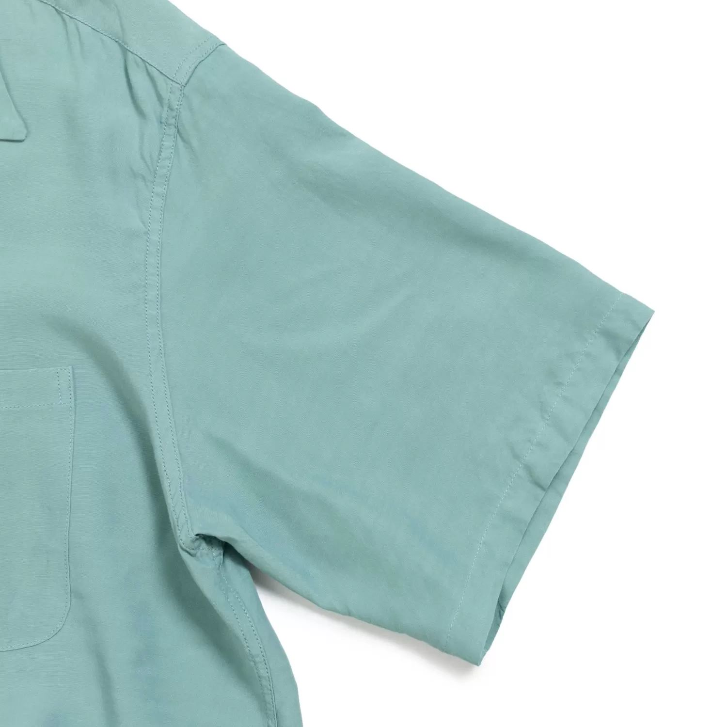 Style Eyes Shirts<by Toyo Enterprise Plain Bowling S/S Shirt L. Blue