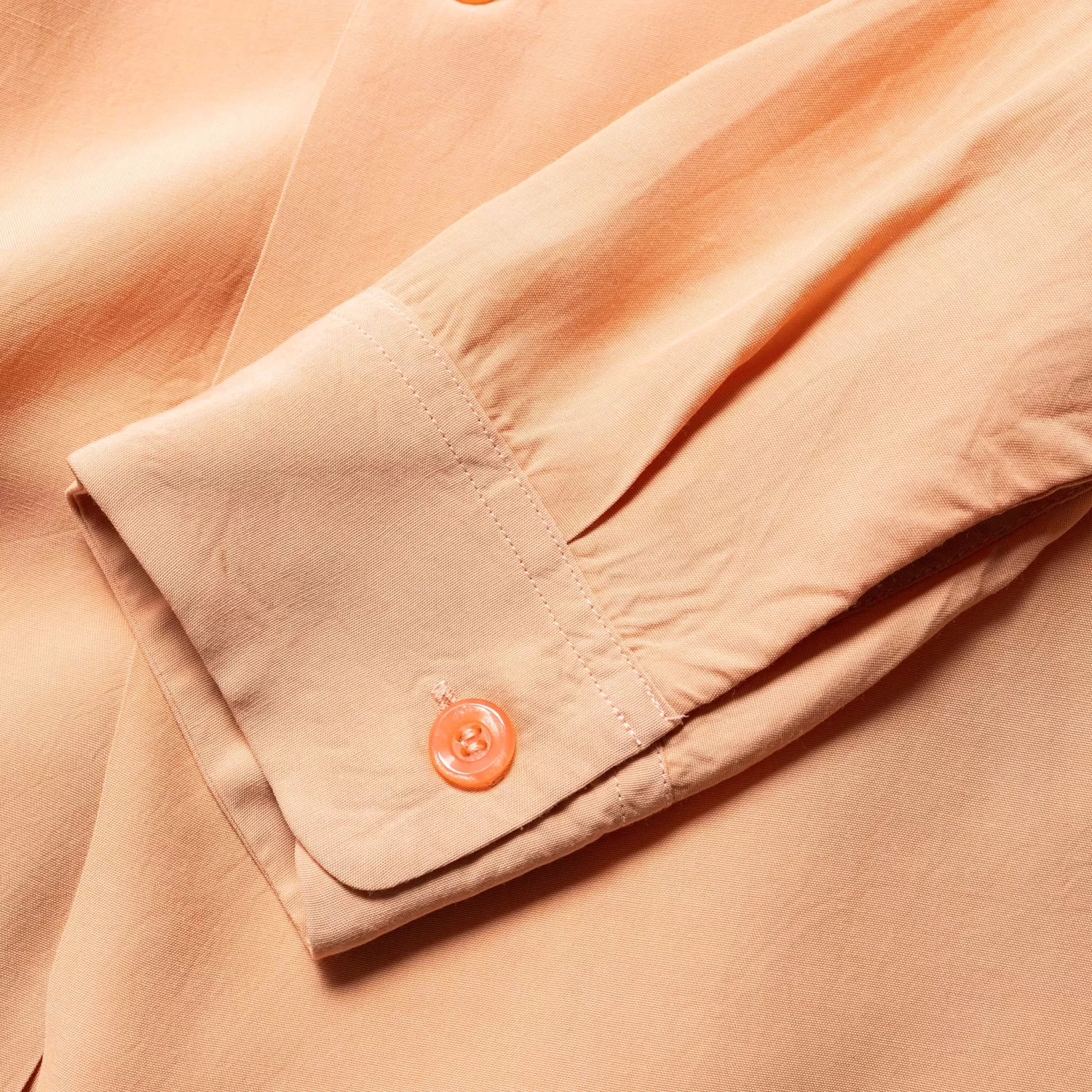 Style Eyes Shirts<by Toyo Enterprise Plain Rayon Bowling Shirt Pink