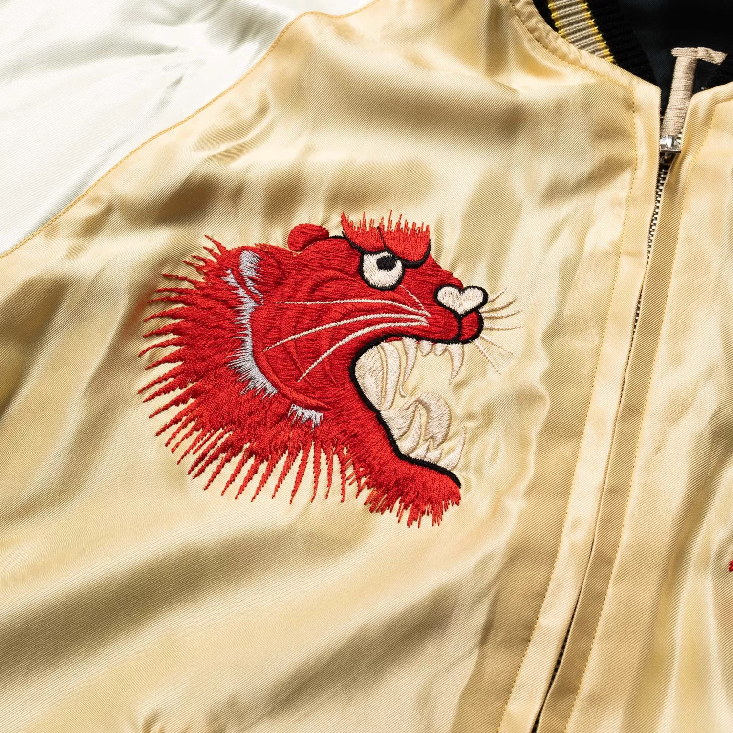 Tailor Toyo Jackets And Coats<Sukajan Red Tiger x Gold Dragon Jacket