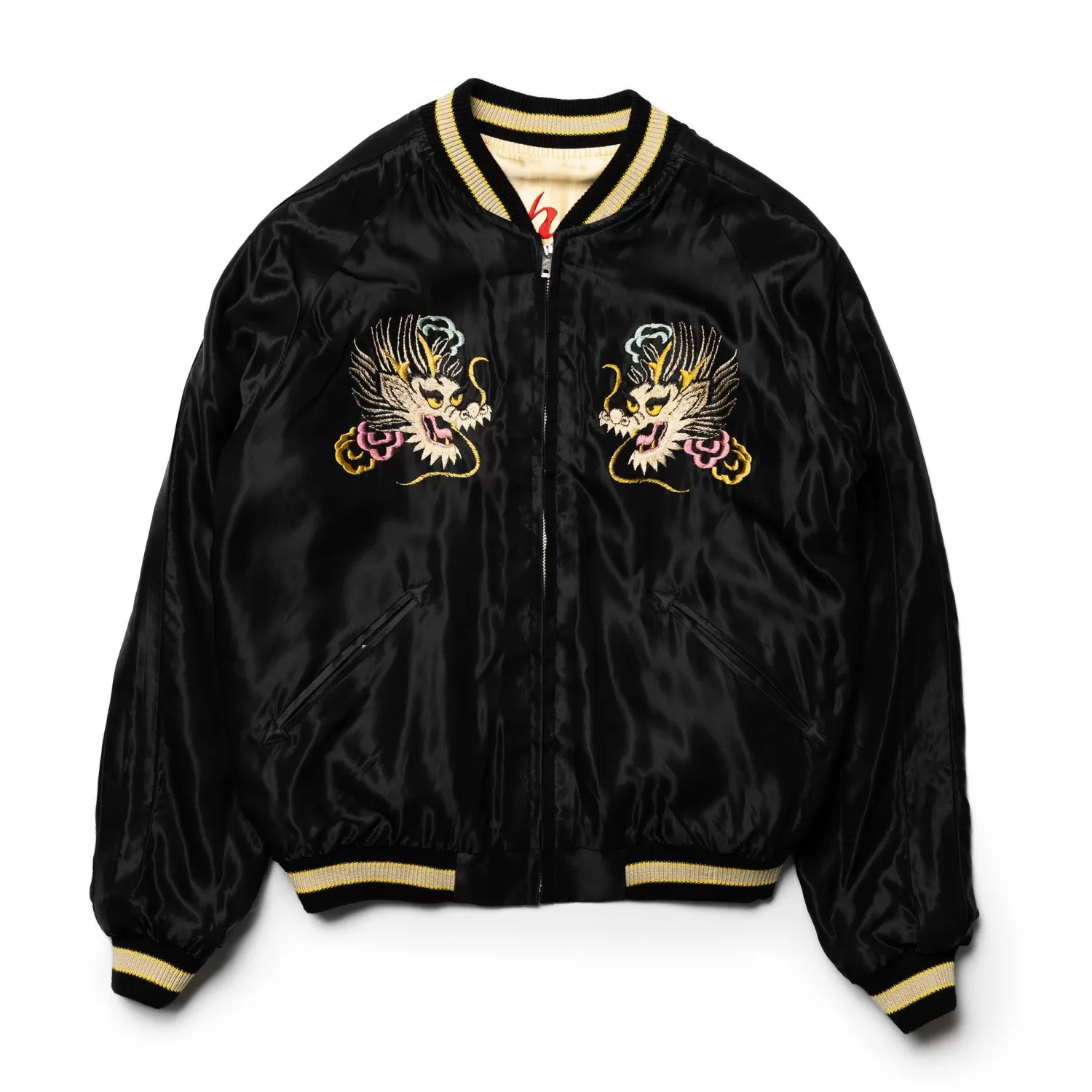 Tailor Toyo Jackets And Coats<Sukajan Red Tiger x Gold Dragon Jacket