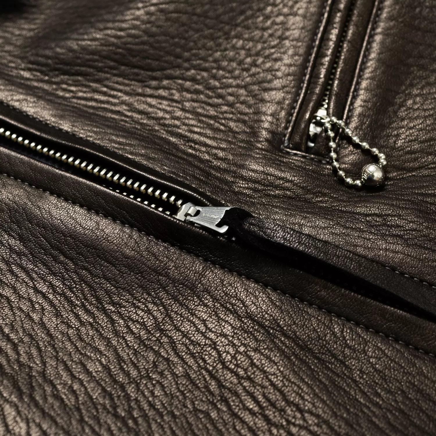 The Real McCoy's Leather Jackets | Jackets And Coats<30s Sports Jacket / Freeman Deerskin Black