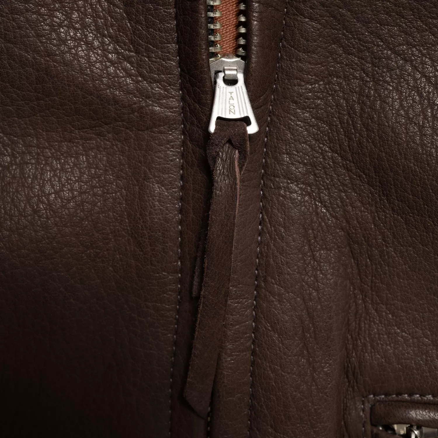 The Real McCoy's Leather Jackets | Jackets And Coats<30s Sports Jacket / Freeman Deerskin Brown