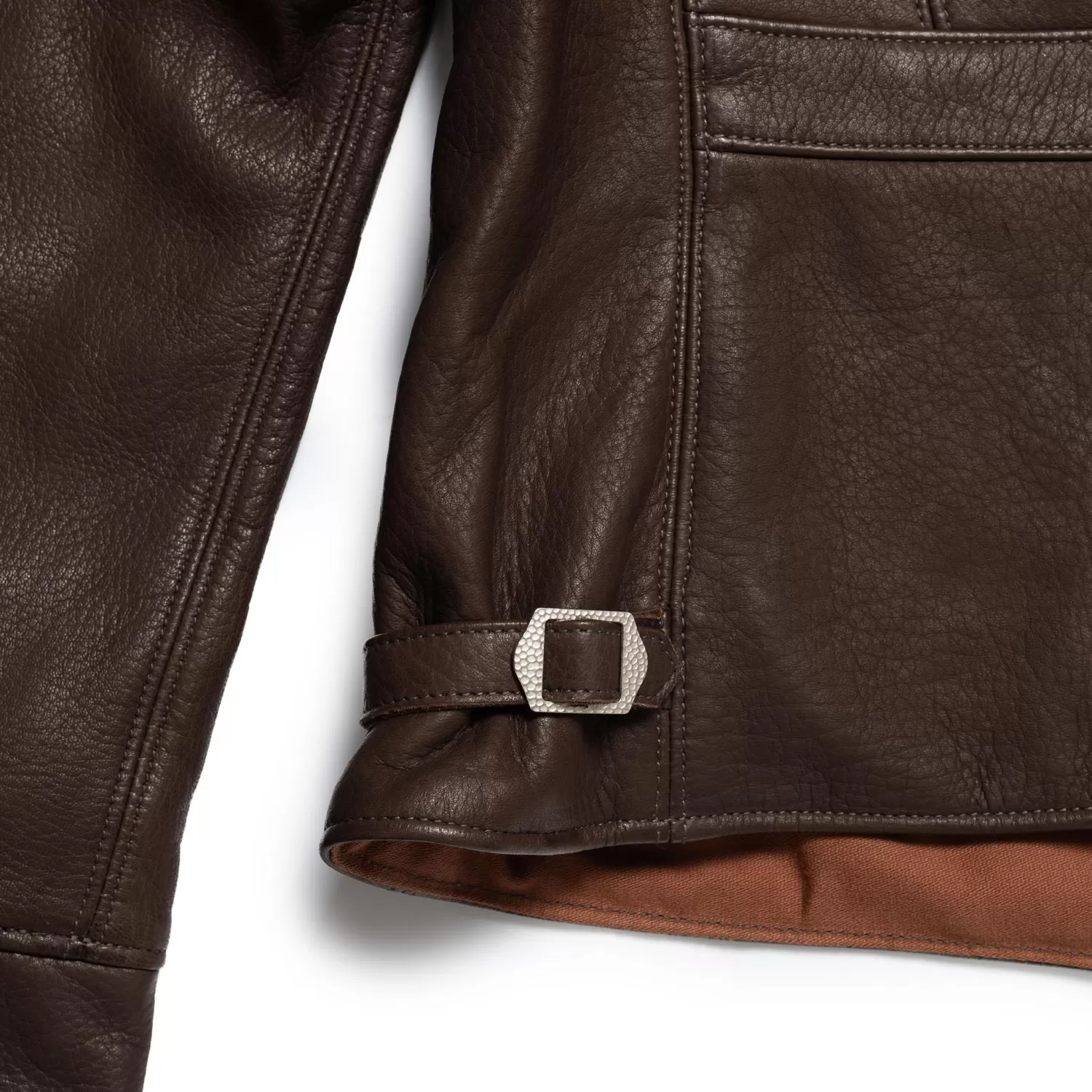 The Real McCoy's Leather Jackets | Jackets And Coats<30s Sports Jacket / Freeman Deerskin Brown