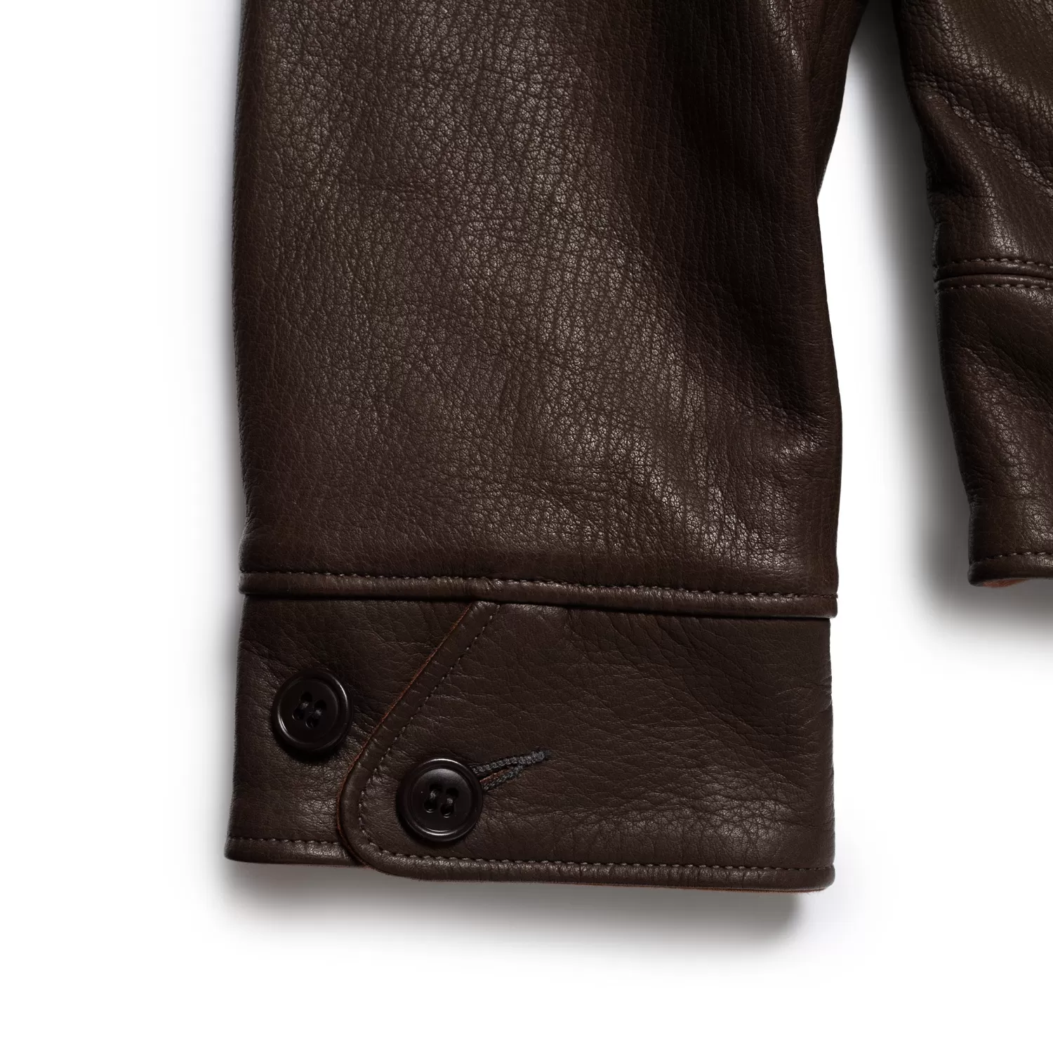 The Real McCoy's Leather Jackets | Jackets And Coats<30s Sports Jacket / Freeman Deerskin Brown