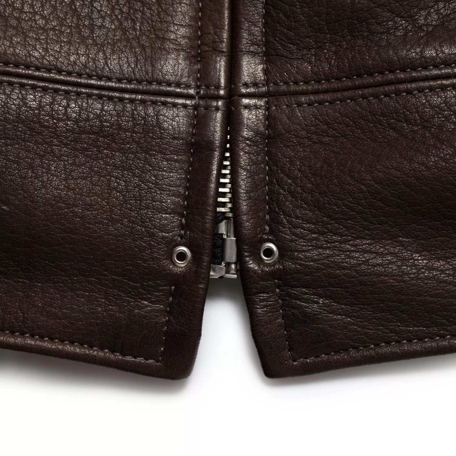 The Real McCoy's Leather Jackets | Jackets And Coats<30s Sports Jacket / Freeman Deerskin Brown