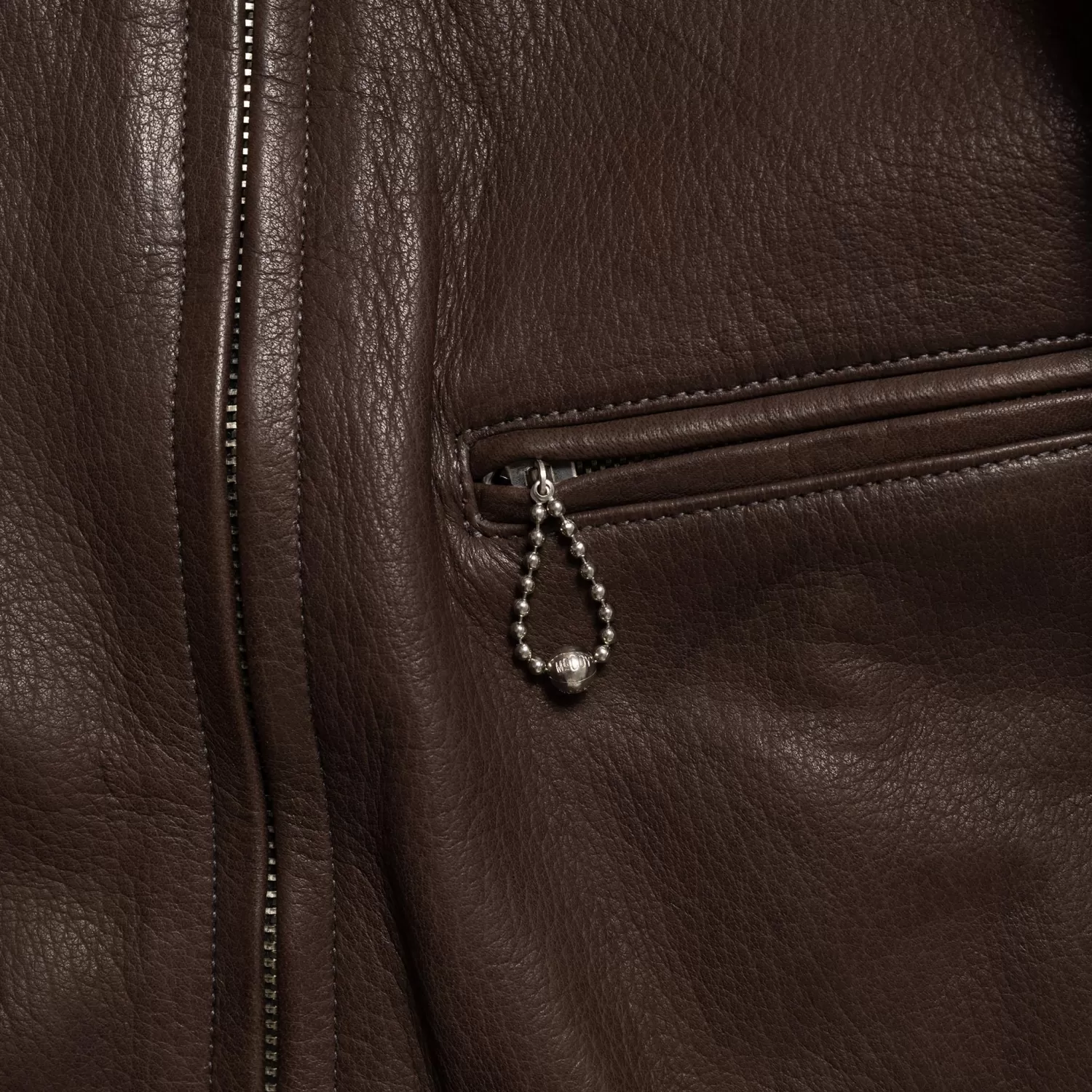 The Real McCoy's Leather Jackets | Jackets And Coats<30s Sports Jacket / Freeman Deerskin Brown