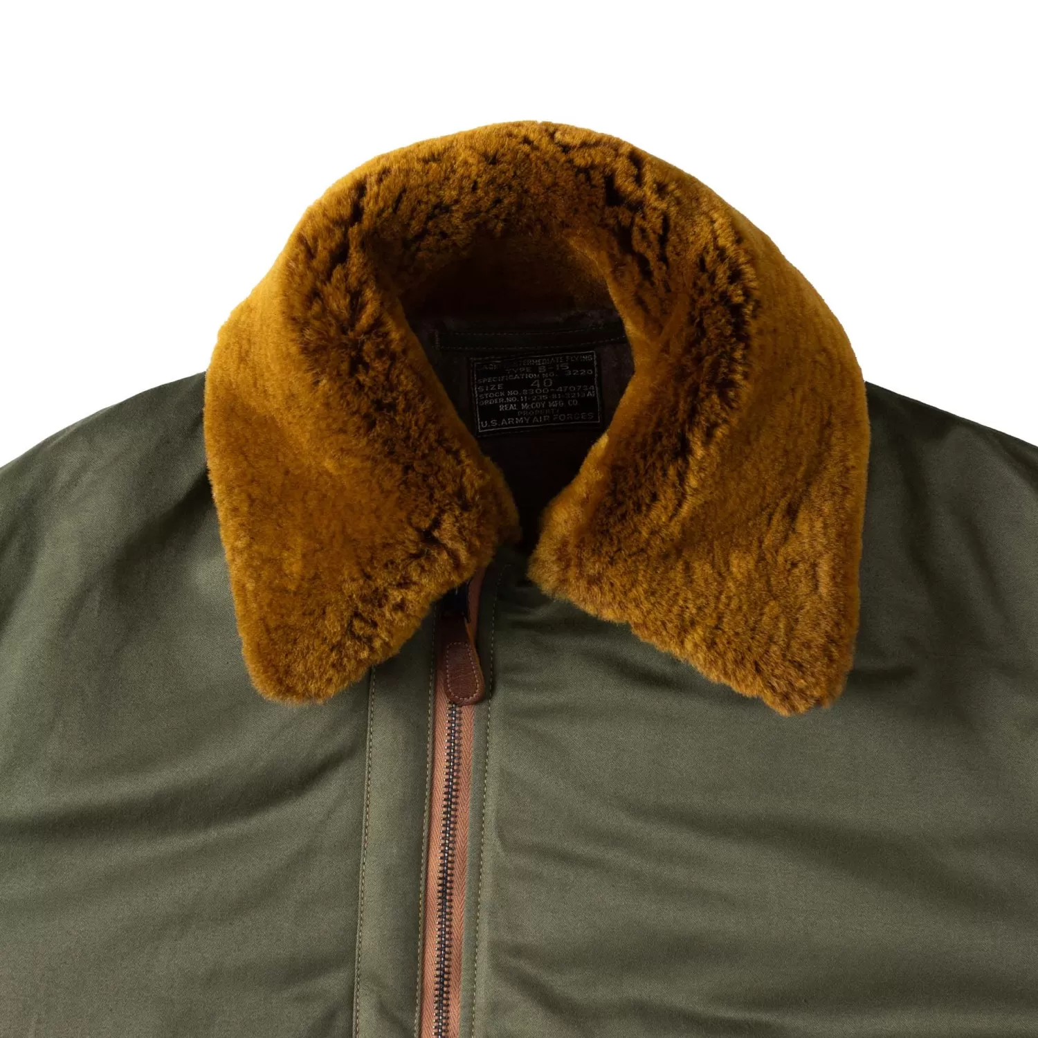 The Real McCoy's Jackets And Coats<Type B-15 Real McCoy MFG Co Olive