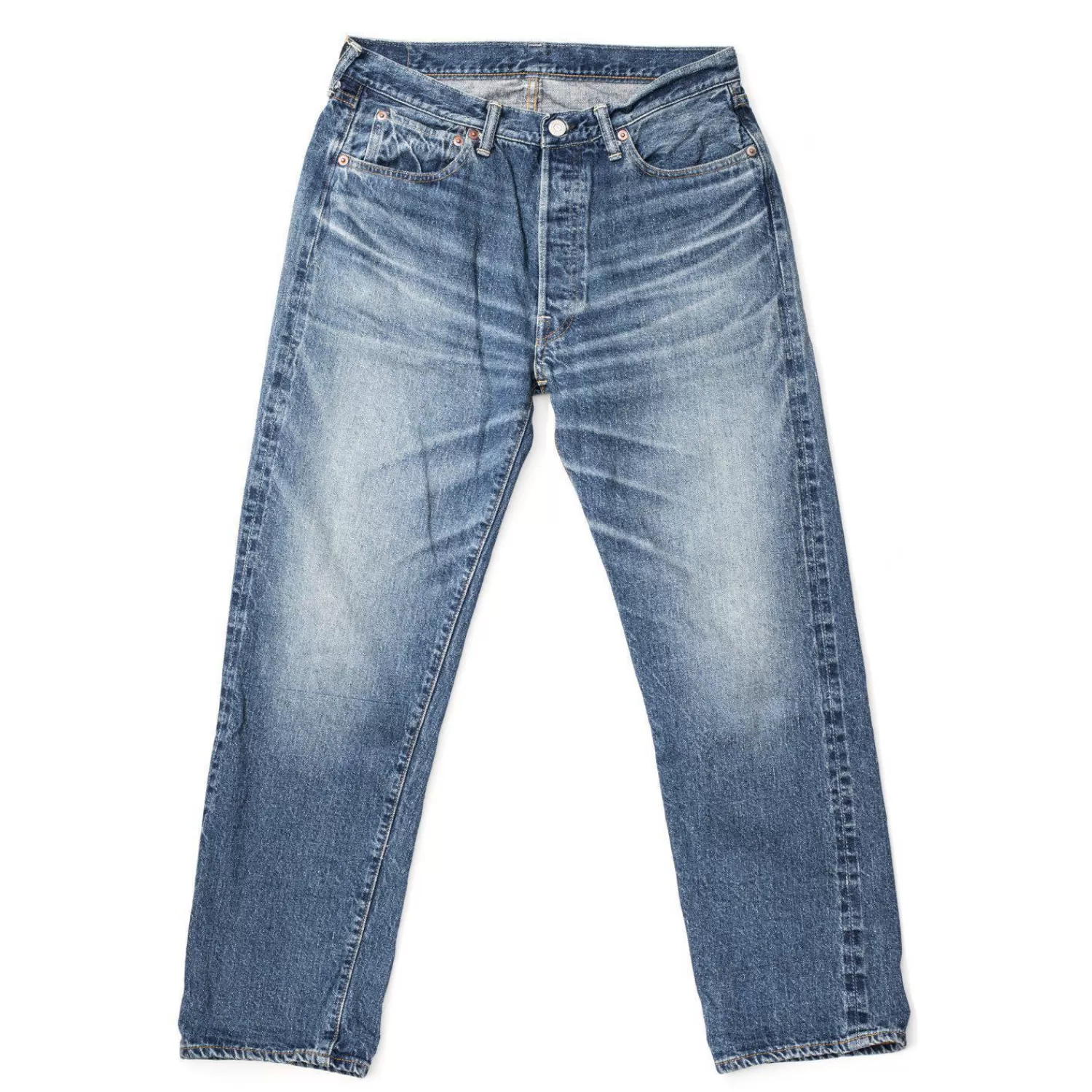 Warehouse & Co Jeans | Jeans<. Lot. 1101 Second Hand Series Used Wash Jean 12oz