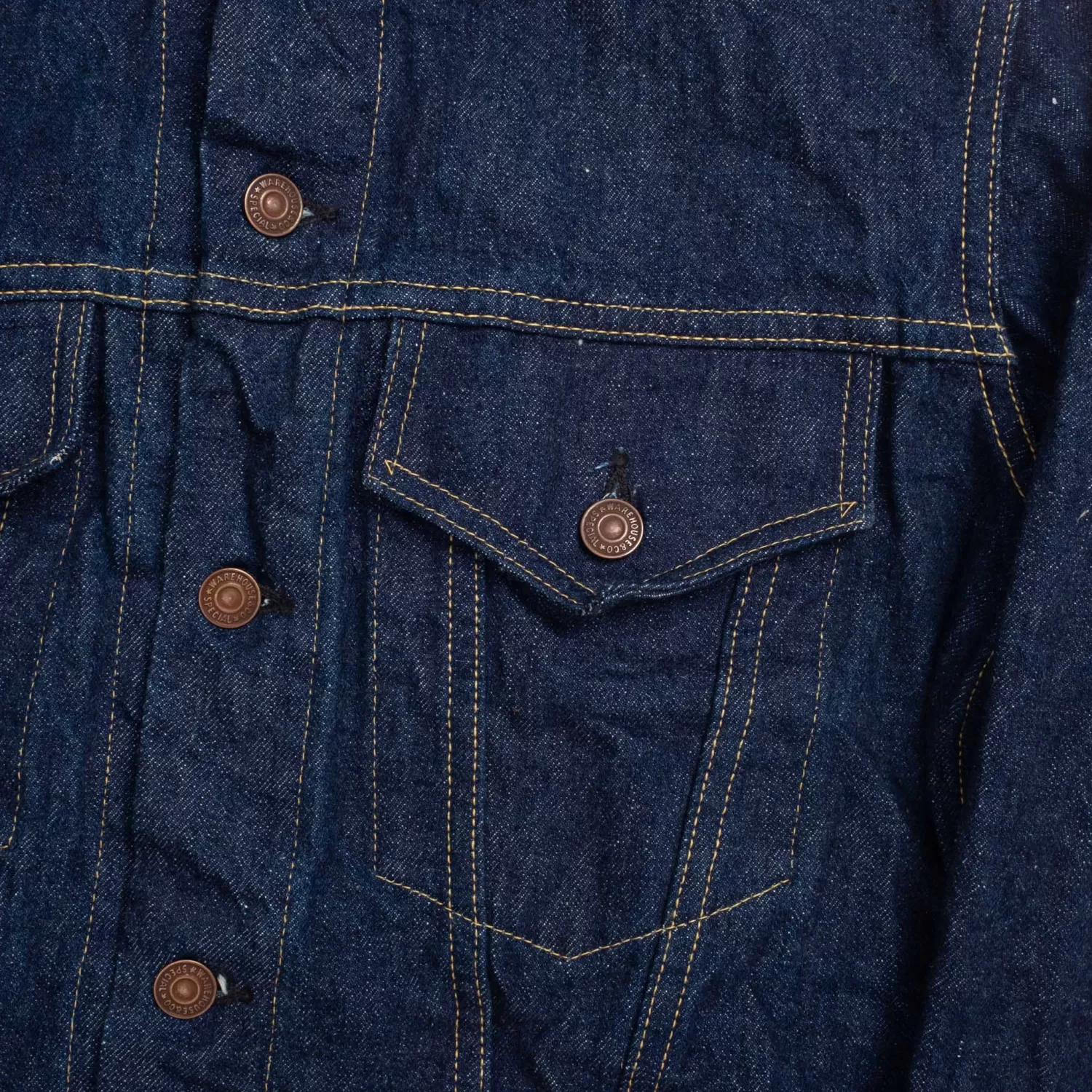 Warehouse & Co Jacket<Lot. 2003xx 3rd Type (Early 1960's) Denim Jacket Indigo One Wash